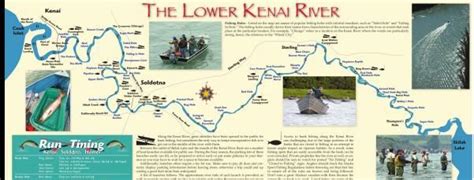 Image result for map of kenai river fishing holes | Kenai river, Kenai river fishing, Kenai