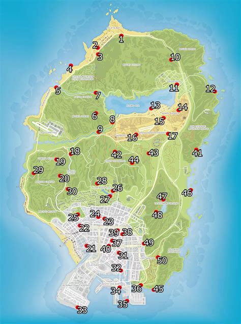 GTA 5 Spaceship Parts Map & Guide to All 50 Locations