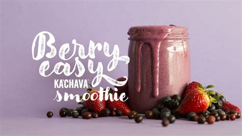 Ka'Chava Kitchen: Berry Easy Superfood Smoothie Recipe – Man-Health ...