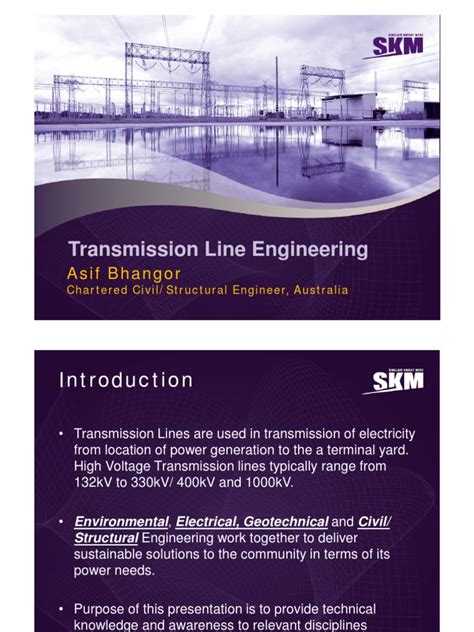 Presentation Transmission Line Design Rev0 | PDF | Electric Power ...