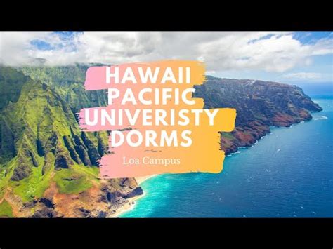 Dorms at Hawaii Pacific University - YouTube