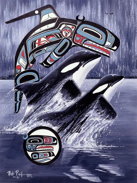 Killer Whales Orca Painting by Bob Patterson - Fine Art America