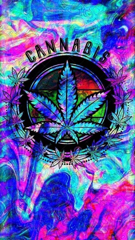 Trippy Weed Background - 576x1024 Wallpaper - teahub.io