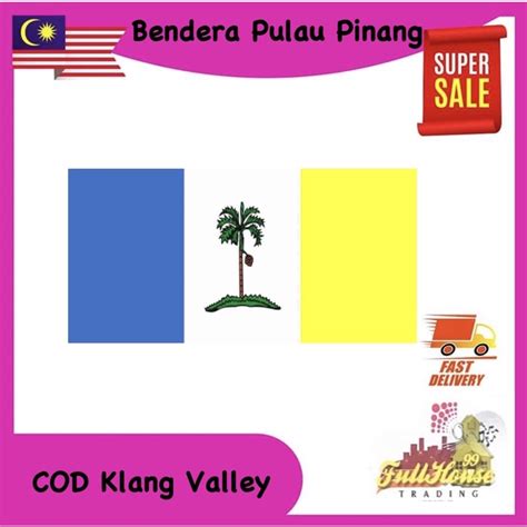 Bendera Pulau Pinang : 3’x6’ | Shopee Malaysia