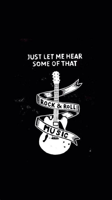 Rock And Roll Sign Wallpaper