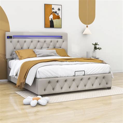 Smart Bed Frame with Speakers