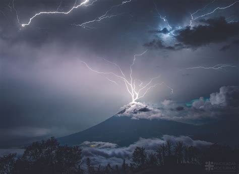 'Volcano of Water' Turns into a Lightning Rod in This Electrifying Image | Space