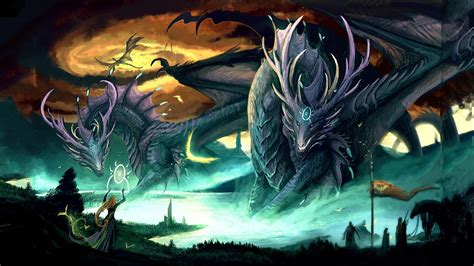 Dragon Fantasy Art Wallpapers - Wallpaper Cave