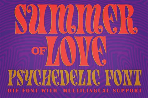 23 Groovy Psychedelic Fonts You Will Surely Dig | HipFonts