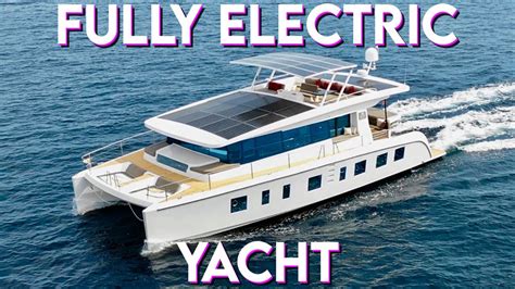 Inside a TESLA Inspired 100% ELECTRIC Luxury Catamaran Yacht - YouTube