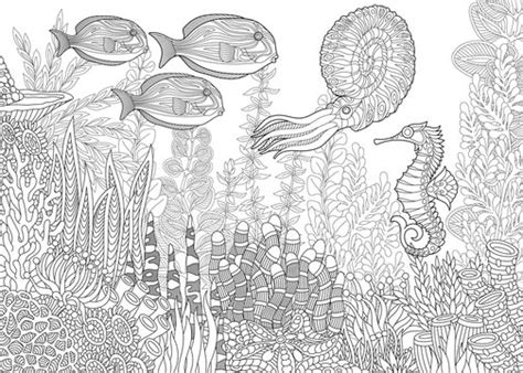 Underwater Coloring Pages