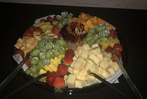 FRUIT AND CHEESE PLATTER – Office First Catering