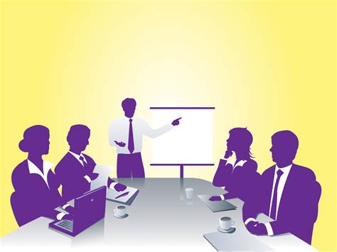 Business Meeting Powerpoint Templates - Business & Finance, Fuchsia ...