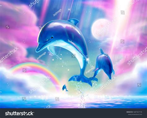 Dolphin Rainbow Royalty-Free Images, Stock Photos & Pictures | Shutterstock