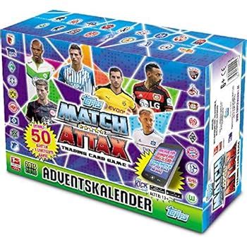 EPL Match Attax 2017/18 Advent Calendar: Amazon.co.uk: Toys & Games