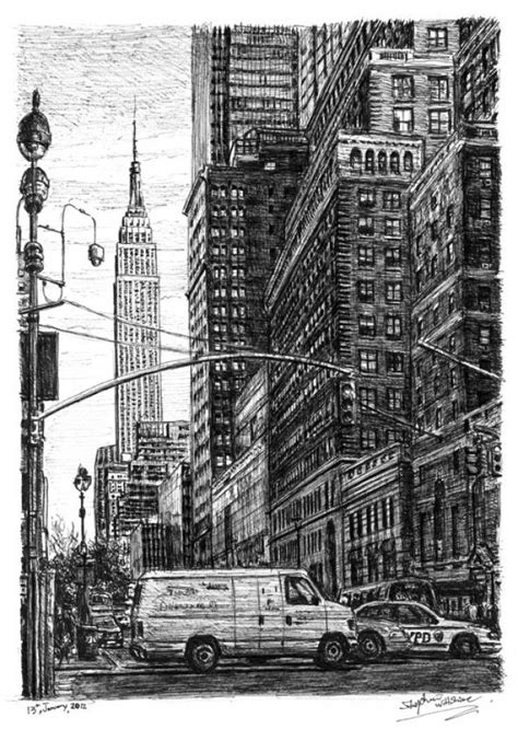 Stephen | New york drawing, Street scenes, Stephen wiltshire