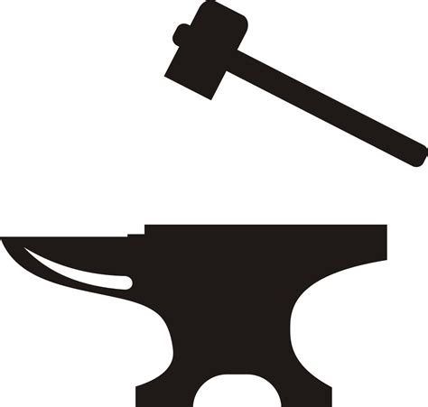 Download Anvil, Hammer, Blacksmith. Royalty-Free Vector Graphic - Pixabay