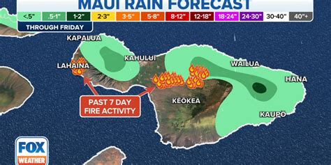 Rain forecast for Hawaii won’t help fire-ravaged Maui as crews work to contain deadly blazes ...