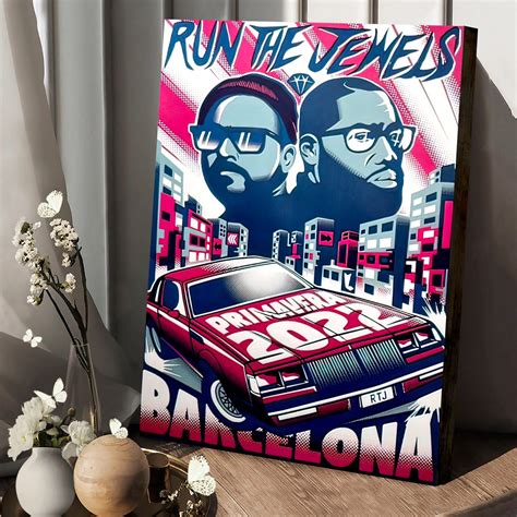 Run The Jewels Rtjx Celebrating 10 Years Of Run The Jewels Canvas ...