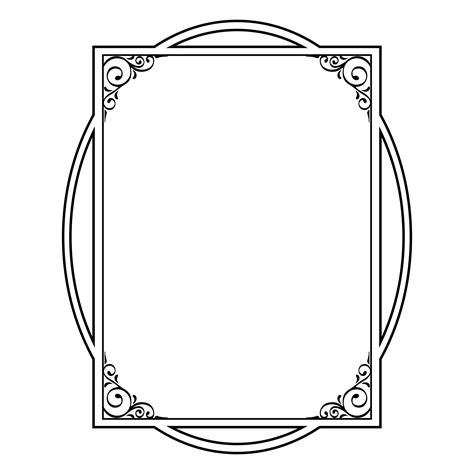 Printable Frame Templates Doctemplates - vrogue.co