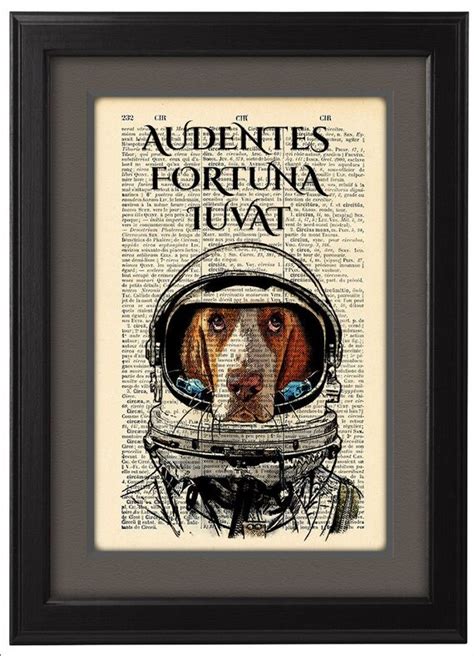 Audentes fortuna iuvat DICTIONARY Print Book by Natalprint on Etsy