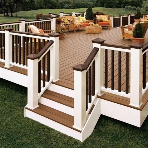 Trex TrexTrim 12-ft White Composite Fascia Deck Board Lowes.com in 2020 | Deck designs backyard ...