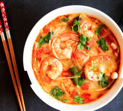 Thai Tom Yum Soup with Shrimps - Valerie's Keepers