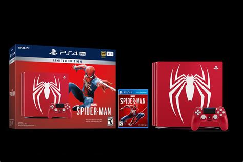 Introducing the Limited Edition Marvel’s Spider-Man PS4 Pro Bundle ...