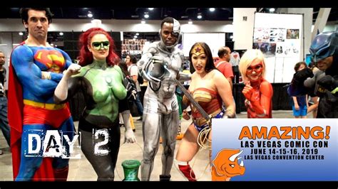 Amazing ComicCon Las Vegas 2019 Day 2 - YouTube