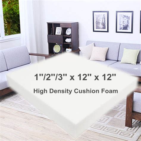 High Density Square 12'' Seat Foam Cushion Replacement Sheet Upholstery Rubber | Lazada