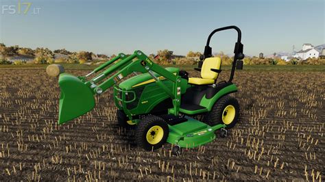 John Deere 1025R & Mower v 1.0 - FS19 mods