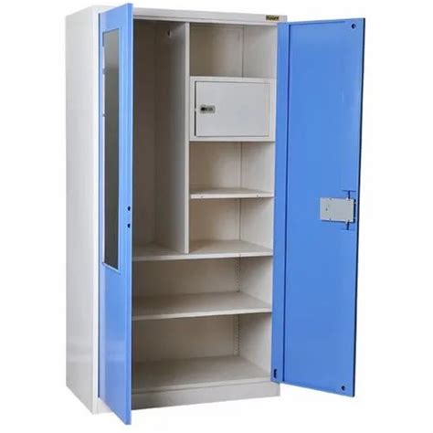 Hinged Door Powder Coated Steel Cupboard, For Bedroom, Size/Dimension: 6 - 6.5 Feet (Height) at ...