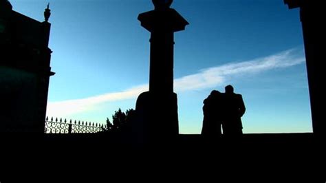 Couple Silhouette On Castle Terrace Hugging Stock Footage Video (100% Royalty-free) 25614569 ...