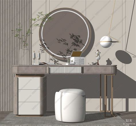 5629. Free Sketchup Dressing Table Model Download | Dressing table ...