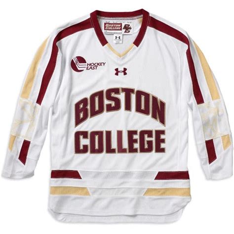 Boston College's New Under Armour Home Hockey Jersey - BC Interruption