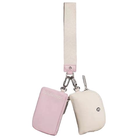 lululemon dual pouch wristlet | Car keychain ideas, Pink keychain ...