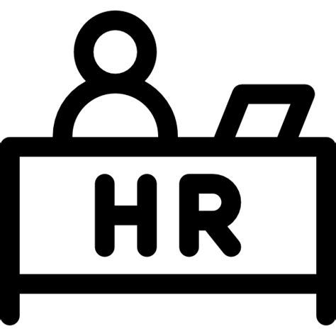 Human resources Basic Rounded Lineal icon