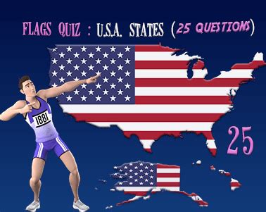 US flags quiz 25 questions - Geography Quiz Games