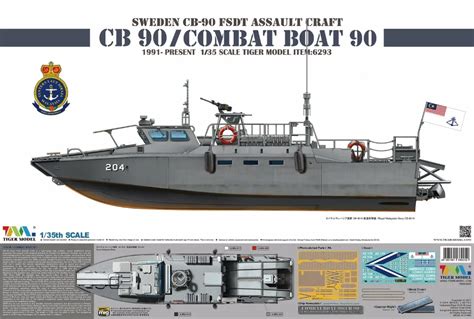 Tiger Model 1/35 6293 Combat Boat 90/CB90-in Model Building Kits from Toys & Hobbies on ...