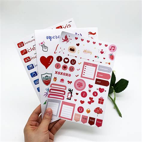 Custom Stickers Sheet Printing at Wholesale Price