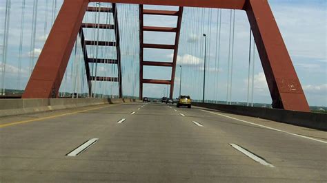 Jefferson Barracks Bridge eastbound - YouTube