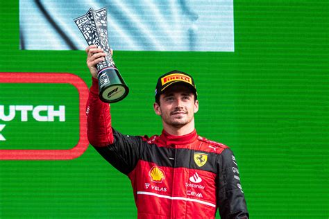 Charles Leclerc On The Podium At Zandvoort | F1 News