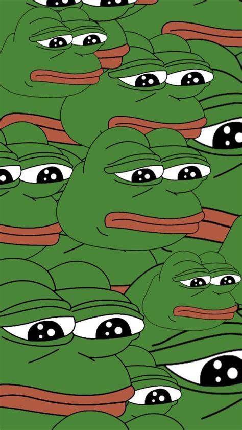 Download Pepe Frog Meme Faces Funny Picture | Wallpapers.com