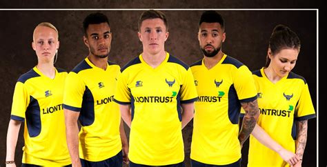 Oxford United 17-18 Home & Away Kits Released - Footy Headlines