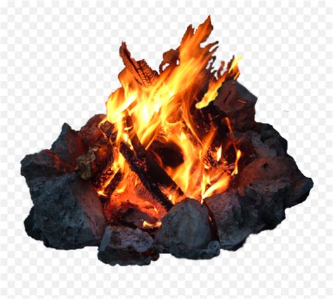 Real Camp Fire Png Transparent Png - Bonfire Png Emoji,Is There A Campfire Emoji - free ...