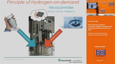 Hydrogen-on-demand solutions based on PowerPaste technology - YouTube