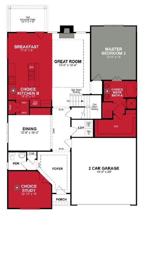 Beazer Homes Floor Plans 2001 - floorplans.click