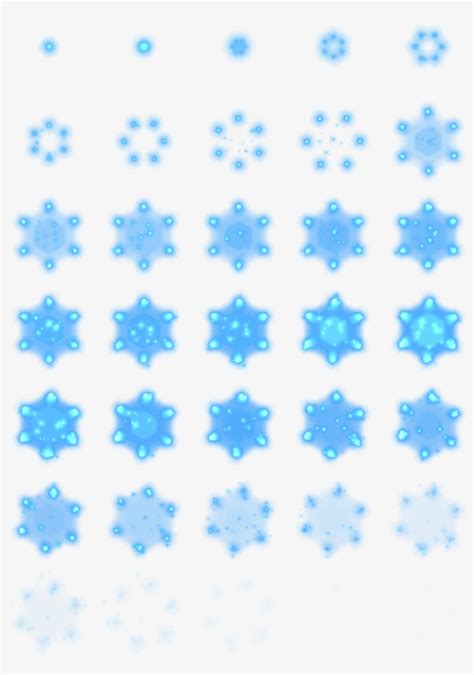 Animation Sheets - Ice Attack Sprite Transparent PNG - 960x1344 - Free Download on NicePNG