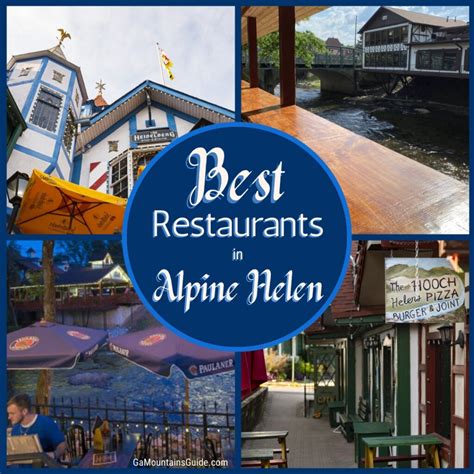 Best Restaurants in Helen GA | Ga Mountains Guide