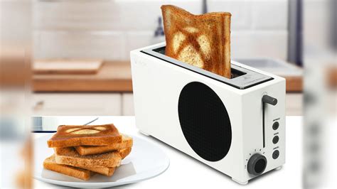 Microsoft Xbox Toaster Imprints iconic Sphere logo on Bread